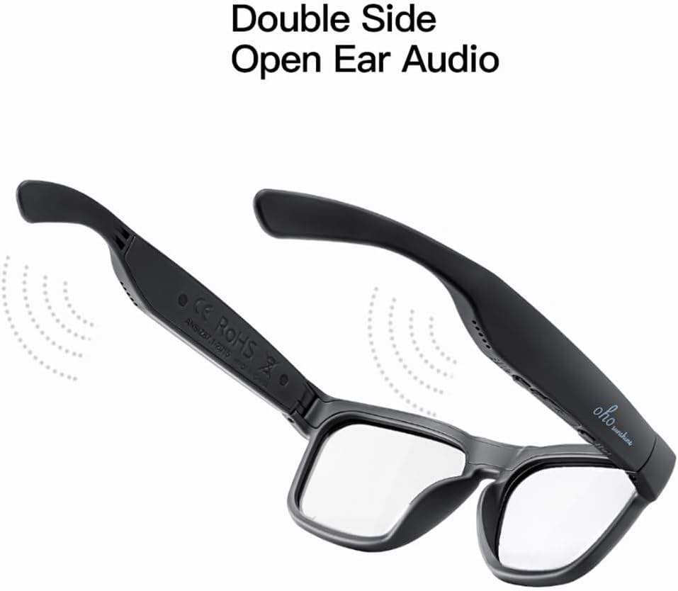 Smart glasses with Bluetooth speaker