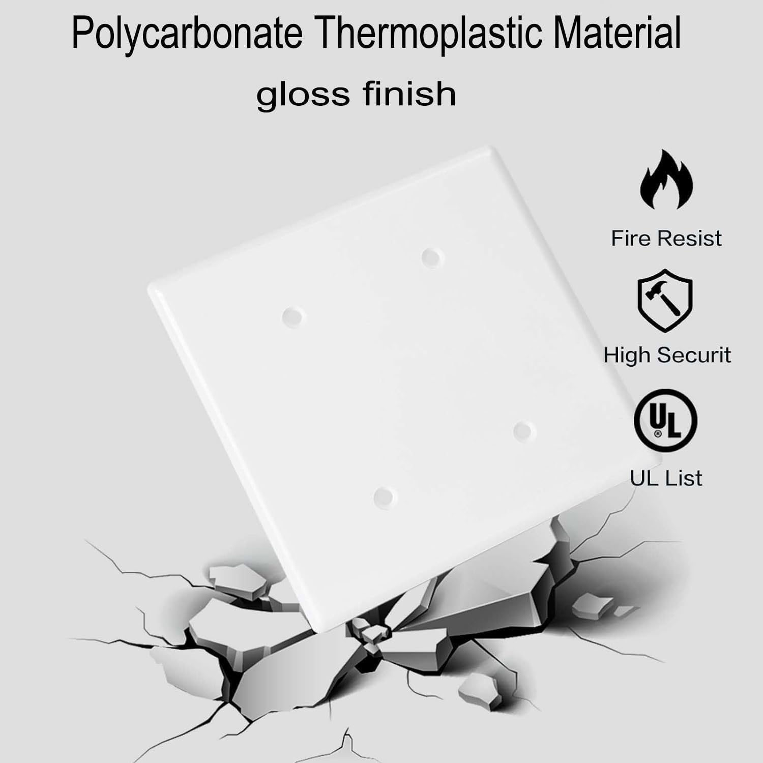 Why Blank Wall Plates 2-Gang Are the Cleanest & Safest Electrical Finish for Your Home