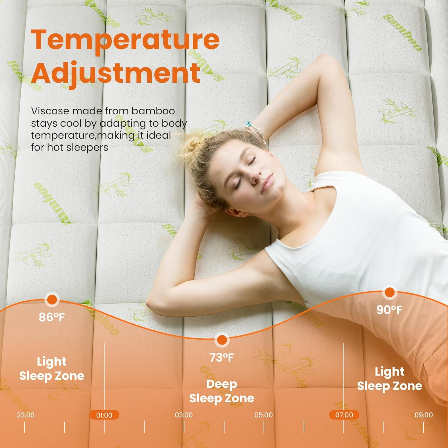 DUMOS Bamboo Mattress Topper Review: Ultra-Soft Cooling Comfort for Back Pain Relief