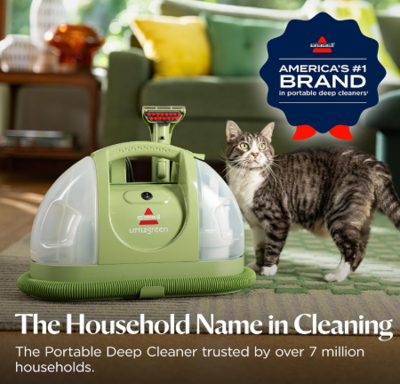 BISSELL Little Green Cleaner Review – Best Portable Carpet & Upholstery Cleaner